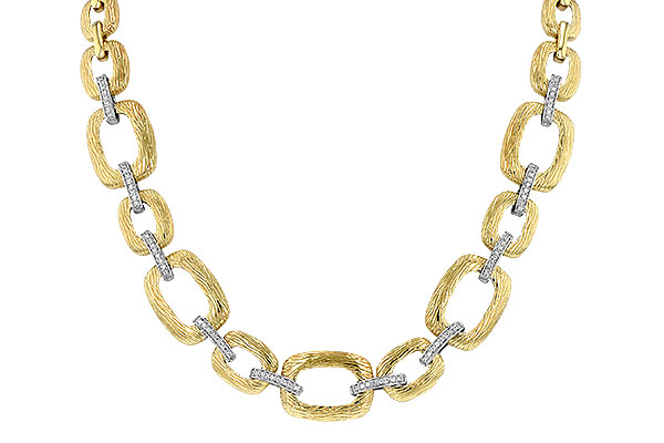F061-00896: NECKLACE .48 TW (17 INCHES)
