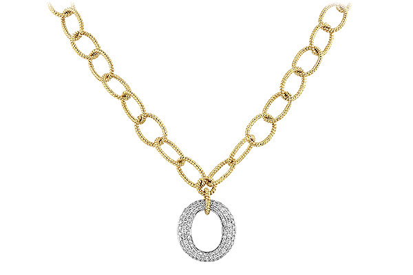 F244-65396: NECKLACE 1.02 TW (17 INCHES)