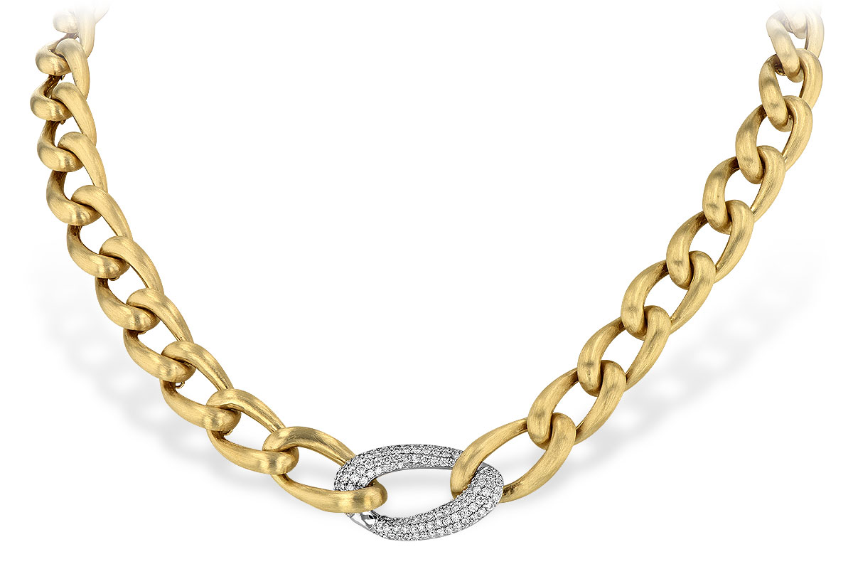 G244-65387: NECKLACE 1.22 TW (17 INCH LENGTH)