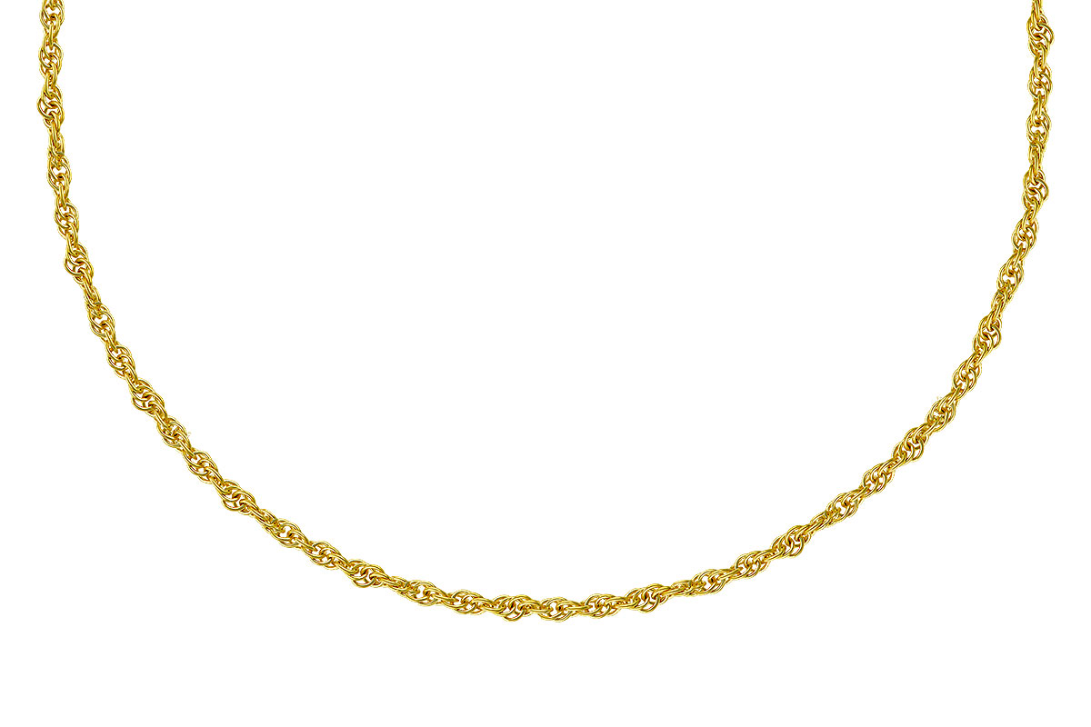 K328-33605: ROPE CHAIN (22IN, 1.5MM, 14KT, LOBSTER CLASP)