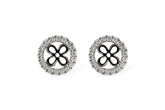M241-95387: EARRING JACKETS .30 TW (FOR 1.50-2.00 CT TW STUDS)