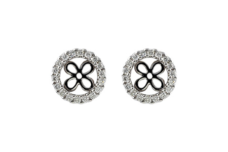 M241-95387: EARRING JACKETS .30 TW (FOR 1.50-2.00 CT TW STUDS)