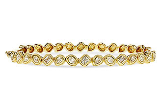 B329-26351: BANGLE 1.00 TW FANCY CUT DIAS