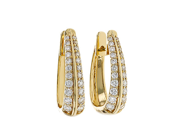 D329-21806: EARRINGS 1.00 TW