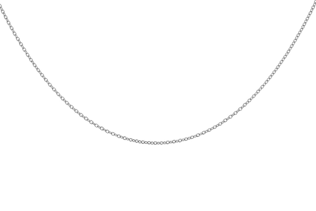 K328-34487: CABLE CHAIN (18IN, 1.3MM, 14KT, LOBSTER CLASP)
