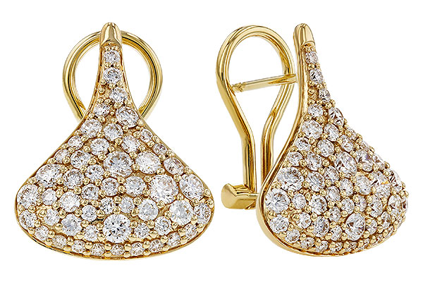 K329-26351: EARRINGS 2.00 TW