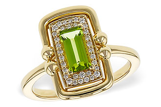 L329-27196: LDS RG .72 PERIDOT .84 TGW (8x4MM PER)